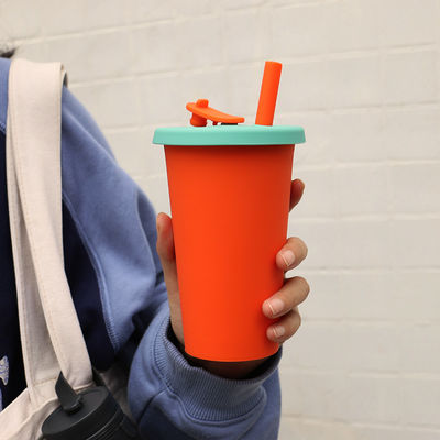 Hete de Jonge geitjeskop van het Bewijs Draagbare Silicone voor het Sap 300ml 350ml van de Theemelk