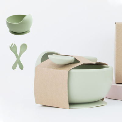 Niet Giftige de Babykommen BPA van het Zuigingssilicone Vrij voor Peuterbaby het Eten
