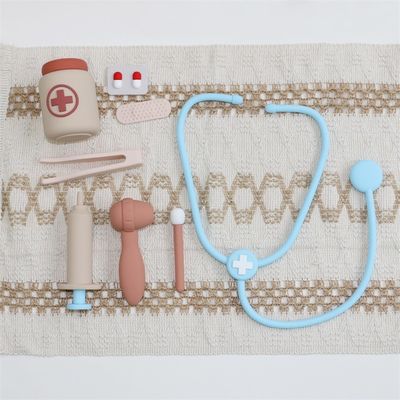 Gepersonaliseerd Baby Silicone Speelgoed Functie Arts Rol Speel Kinderen Verpleegkundige Rol Speelgoed Sets
