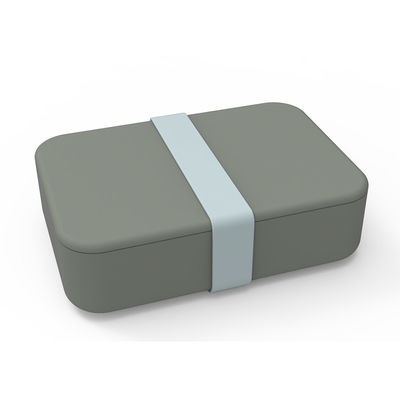 Voedingswaarde Silicone Salad Lunch Container Herbruikbaar BPA-vrij Microwave Safe Anti-Slip Functie 0-1L Capaciteit