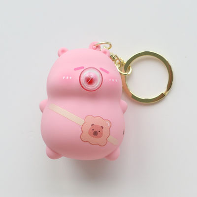 Silikon Capybara Sleutelhanger Hanger Decompressie Squeeze Bags Ornament Stress Relief Vent Toy 80g voor siliconen materiaal