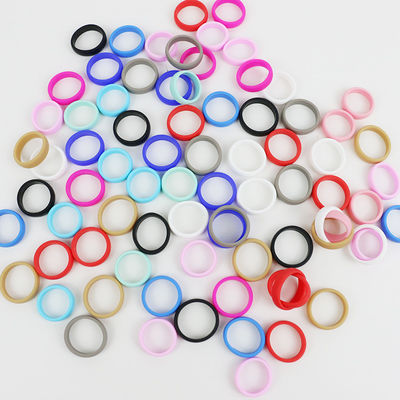 kwaliteit  BPA Free Food Grade Silicone Rubber O Rings Chewable For Children Girls fabriek