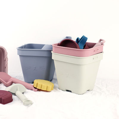 Van de Babytoy bucket set beach toy van het Wholesalessilicone de Kinderenzand het Spelen het Stuk speelgoed van de het Strandemmer van de Vormdouche