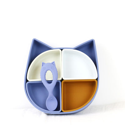 Nieuwe babylepel voedselkwaliteit siliconenlepel