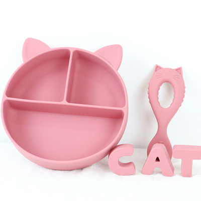 Nieuwe babylepel voedselkwaliteit siliconenlepel