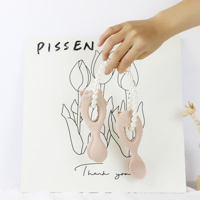 Nieuwe babylepel voedselkwaliteit siliconenlepel