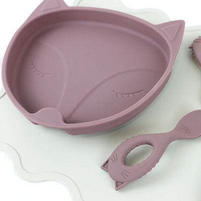 De kleurrijke Gepersonaliseerde matten Eco van de Siliconeplaats Vriendschappelijk voor Peuterbaby