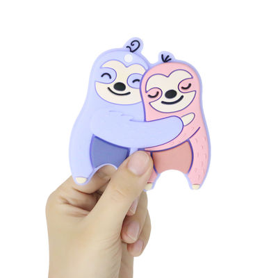 Kleurrijk Baby Gepersonaliseerd Silicone Teether met Schapenpaard Dino Shape