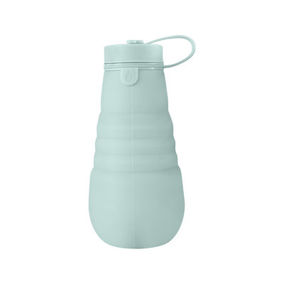 OEM ODM de Fles Zachte Vouwbare 500Ml van het Siliconewater voor het Lopen