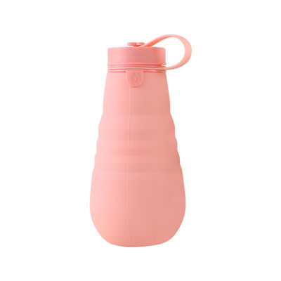 OEM ODM de Fles Zachte Vouwbare 500Ml van het Siliconewater voor het Lopen