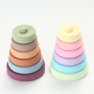 Het multi Functionele Speelgoed van het Babysilicone Kleurrijk met Vriendschappelijk Medisch de Rangmateriaal van Eco