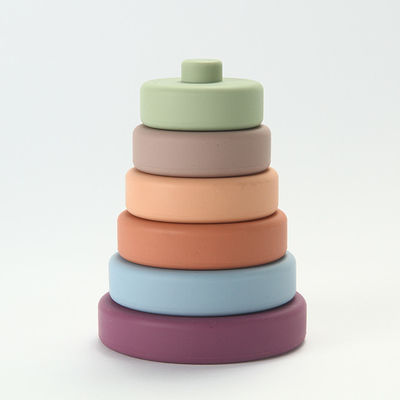 Het multi Functionele Speelgoed van het Babysilicone Kleurrijk met Vriendschappelijk Medisch de Rangmateriaal van Eco