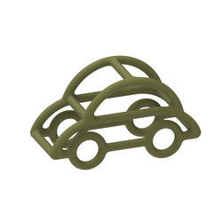 Van het de Babysilicone van de autovorm van de het Speelgoed het Multikleur van de het Voedselrang Niet-toxische Materiaal