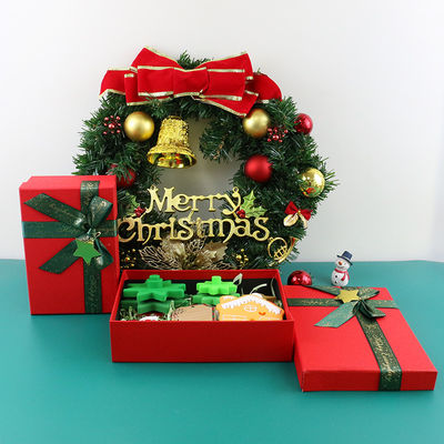 Speelgoed van het de Babysilicone van BPA het Vrije, Kerstboomstapelaar voor Jonge geitjes Teether