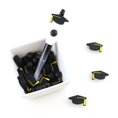 Aangepaste Brandpuntssiliconeparels voor de Armbandklem DIY van de Pennengraduatie
