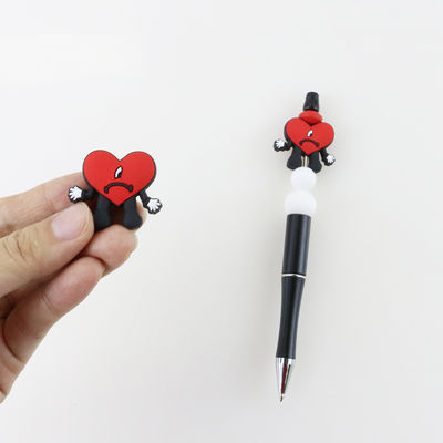 Het slechte Bunny Custom Silicone Focal Beads-Materiaal van de Voedselrang voor Pen Making