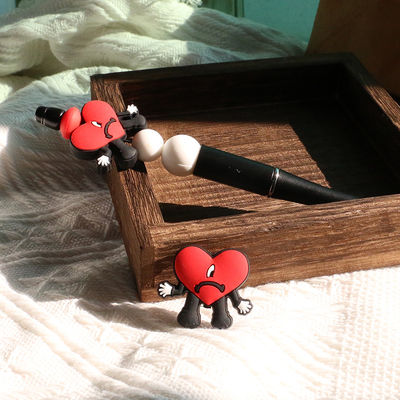 Het slechte Bunny Custom Silicone Focal Beads-Materiaal van de Voedselrang voor Pen Making