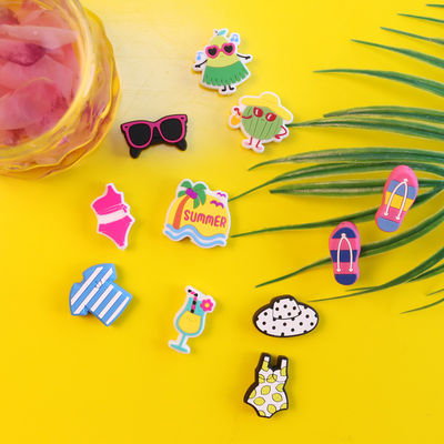 Het Siliconeparels van het douanetandjes krijgen met de Vorm van het de Bikinizwempak van de de Zomerzonnebril