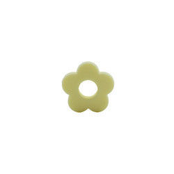 Van het het Siliconetandjes krijgen van bloemgaten Parel 4.5cm voor DIY-Fopspeenklem kauwt Halsband
