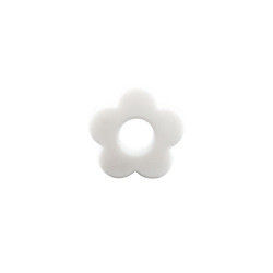 Van het het Siliconetandjes krijgen van bloemgaten Parel 4.5cm voor DIY-Fopspeenklem kauwt Halsband