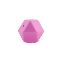 17mm Hexagon van de Pareleco van het Siliconetandjes krijgen Vriendschappelijke Veiligheid Te kauwen voor Babytandjes krijgen