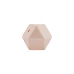 17mm Hexagon van de Pareleco van het Siliconetandjes krijgen Vriendschappelijke Veiligheid Te kauwen voor Babytandjes krijgen
