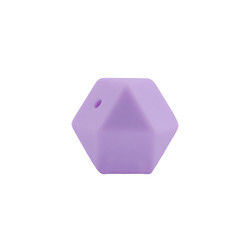 17mm Hexagon van de Pareleco van het Siliconetandjes krijgen Vriendschappelijke Veiligheid Te kauwen voor Babytandjes krijgen