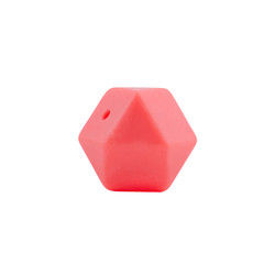 17mm Hexagon van de Pareleco van het Siliconetandjes krijgen Vriendschappelijke Veiligheid Te kauwen voor Babytandjes krijgen