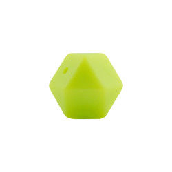 17mm Hexagon van de Pareleco van het Siliconetandjes krijgen Vriendschappelijke Veiligheid Te kauwen voor Babytandjes krijgen