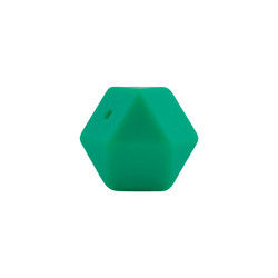17mm Hexagon van de Pareleco van het Siliconetandjes krijgen Vriendschappelijke Veiligheid Te kauwen voor Babytandjes krijgen