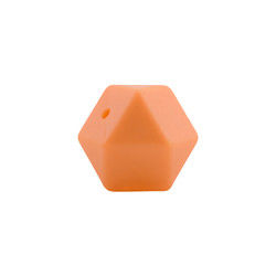 17mm Hexagon van de Pareleco van het Siliconetandjes krijgen Vriendschappelijke Veiligheid Te kauwen voor Babytandjes krijgen