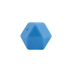17mm Hexagon van de Pareleco van het Siliconetandjes krijgen Vriendschappelijke Veiligheid Te kauwen voor Babytandjes krijgen