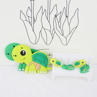 Kleine Silicone Dierlijke Parels, de Baby Teether van Siliconeparels voor de Armband van Halsbandkettingen