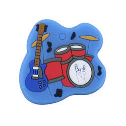 Parels van het Eco de Vriendschappelijke Silicone Gepersonaliseerde Tandjes krijgen voor Keychains-Armband