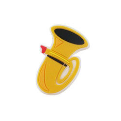 Parels van het Eco de Vriendschappelijke Silicone Gepersonaliseerde Tandjes krijgen voor Keychains-Armband