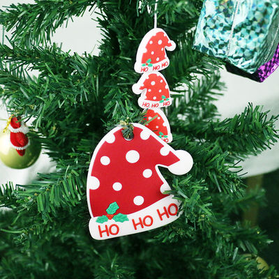 Mini Food Grade Christmas Silicone-Parels voor DIY-de Halsband van de Fopspeenketting