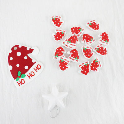 Mini Food Grade Christmas Silicone-Parels voor DIY-de Halsband van de Fopspeenketting
