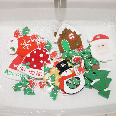 Mini Food Grade Christmas Silicone-Parels voor DIY-de Halsband van de Fopspeenketting