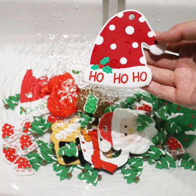 Van het het Siliconetandjes krijgen van de Kerstmishoed de Parel Te kauwen BPA Vrij voor Zuigelingsbaby