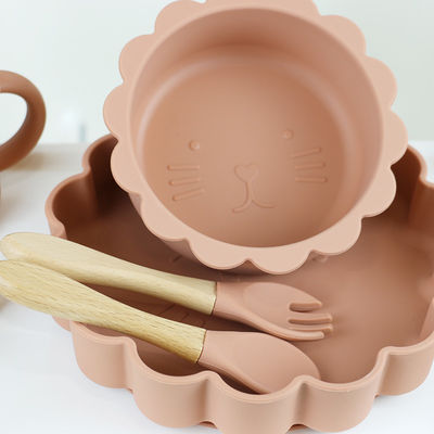 5 de Misstapbaby van PCs niet het Voeden Silicone Vastgestelde Waterdichte BPA Vrij voor Kinderen