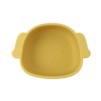 Het de Peutersilicone van de hondvorm plateert Voedselrang niet Giftige Vriendschappelijke Eco