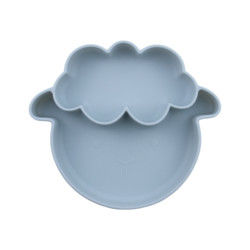 De veelvoudige Platen van het de Peutersilicone van de Kleuren niet Misstap met Zuigingstype van de Schapenstijl