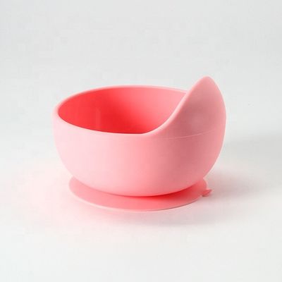 Multi de Kom Vastgestelde Zachte Flexibel van het Kleuren Duurzame Silicone voor Baby het Voeden