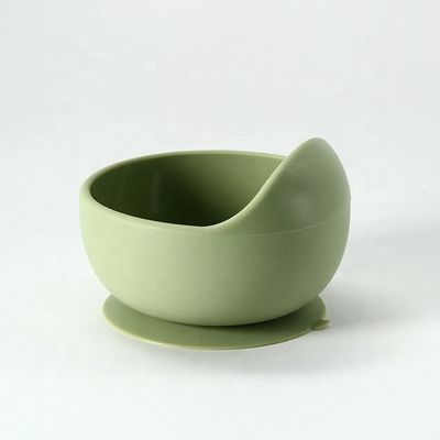Multi de Kom Vastgestelde Zachte Flexibel van het Kleuren Duurzame Silicone voor Baby het Voeden