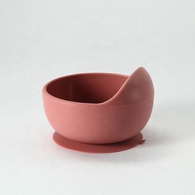 Multi de Kom Vastgestelde Zachte Flexibel van het Kleuren Duurzame Silicone voor Baby het Voeden