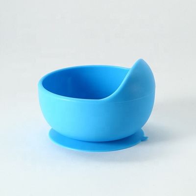 Multi de Kom Vastgestelde Zachte Flexibel van het Kleuren Duurzame Silicone voor Baby het Voeden