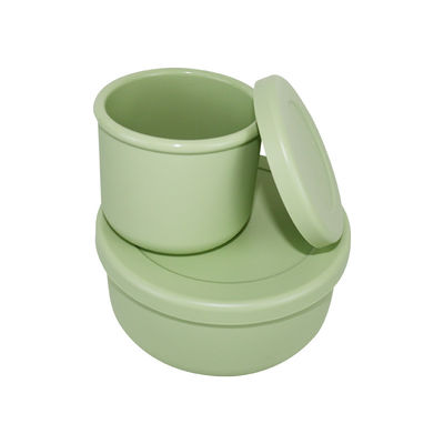 Reeks van de het Siliconekom van BPA de Vrije, Silicone Bento Boxes With Customized Logo