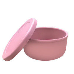 Reeks van de het Siliconekom van BPA de Vrije, Silicone Bento Boxes With Customized Logo