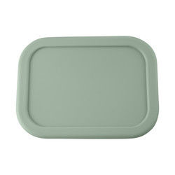 Doos van de het Siliconelunch van 800ml 1200ml de Opvouwbare voor Openluchtbureau Bento