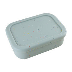 3 de Lunchcontainers van het compartimentensilicone, Opnieuw te gebruiken Silicone Bento Lunch Box Leak Proof